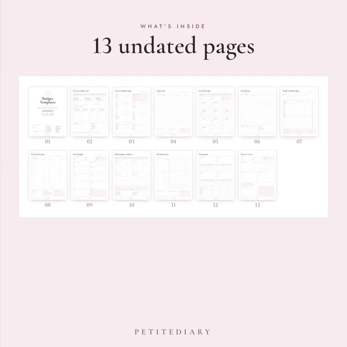 Budget Template Set, image 2