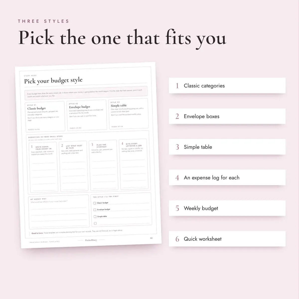 Budget Template Set, image 3