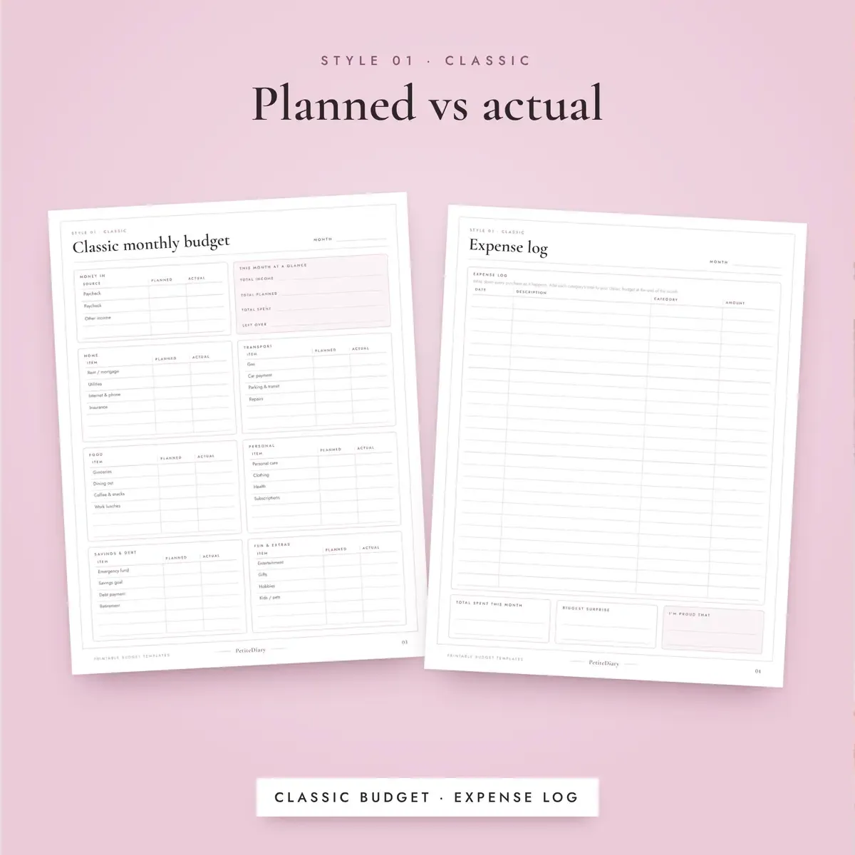 Budget Template Set, image 4