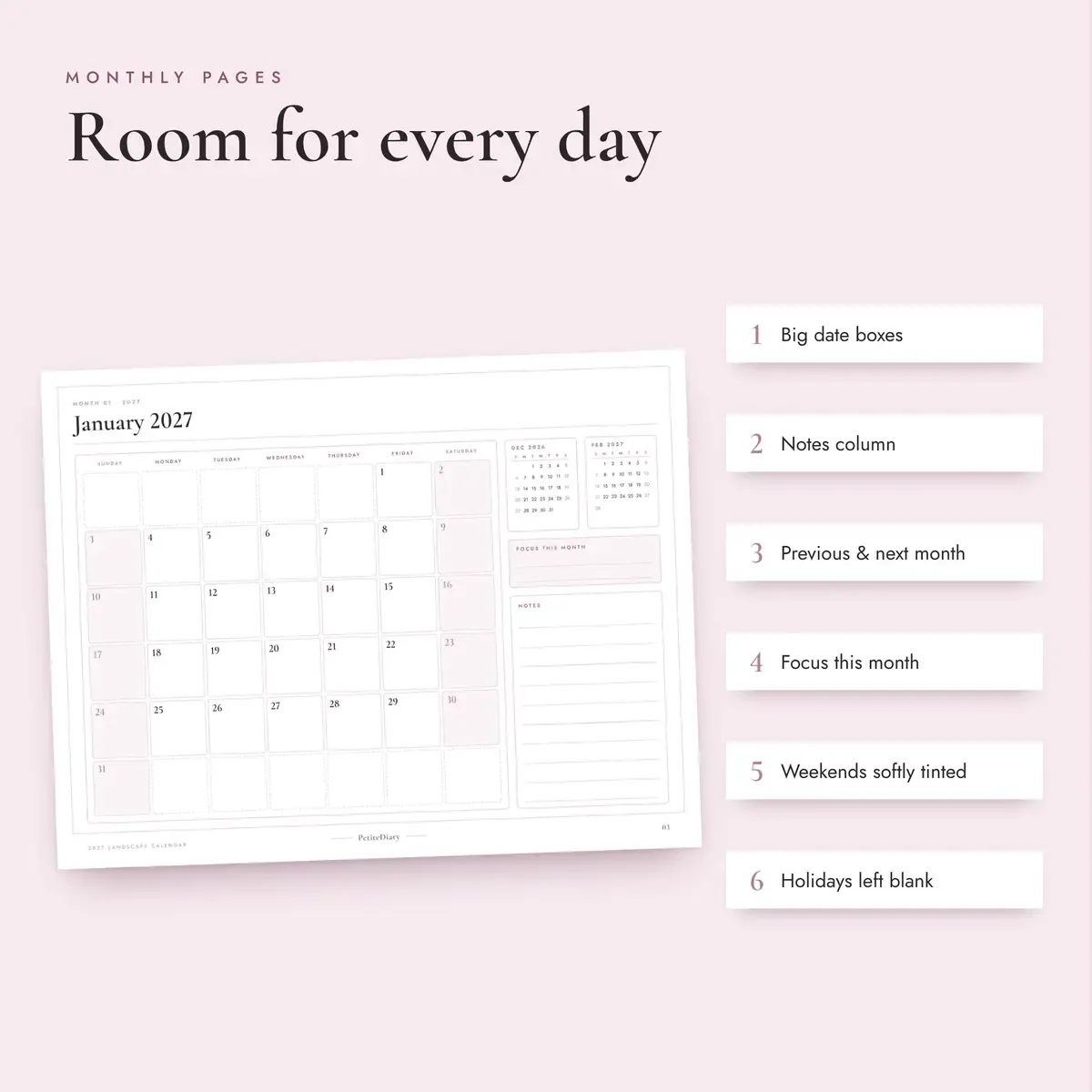 Calendar 2027 Landscape, image 3