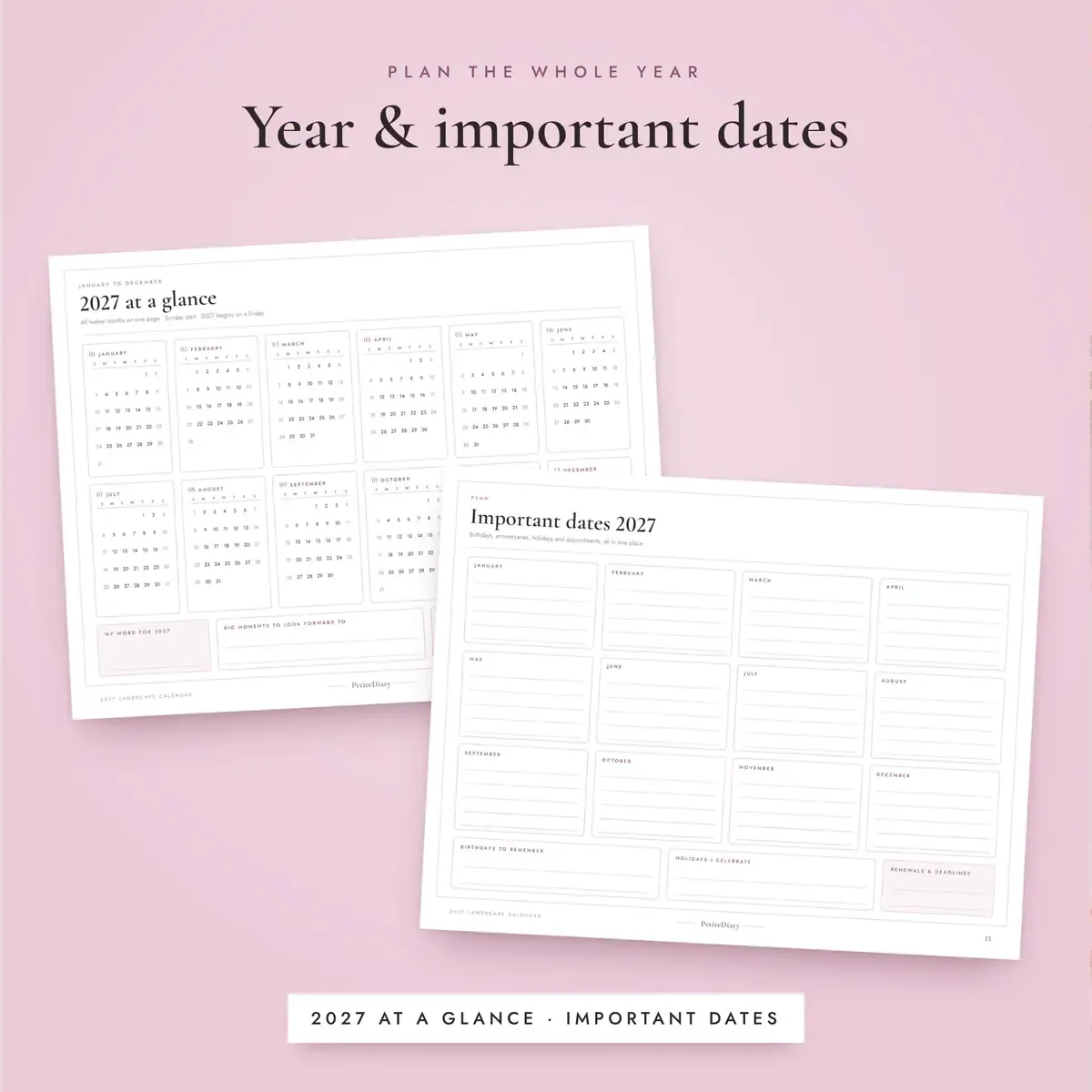 Calendar 2027 Landscape, image 4