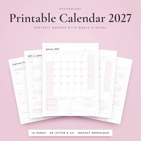 Calendar 2027