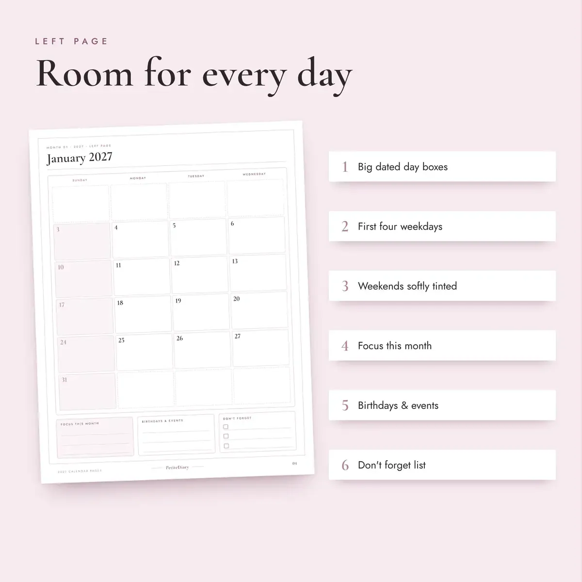 Calendar Pages 2027, image 3