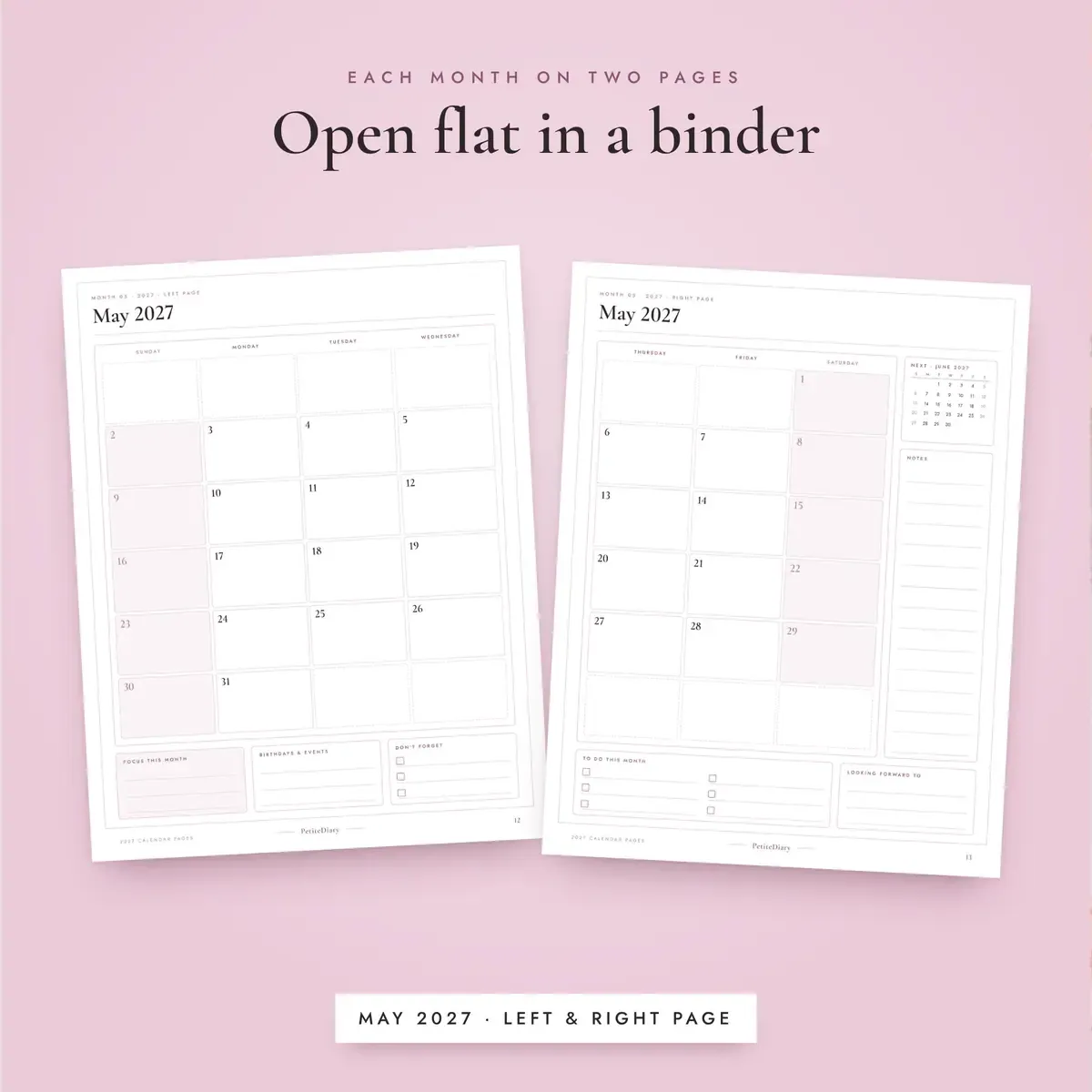 Calendar Pages 2027, image 4