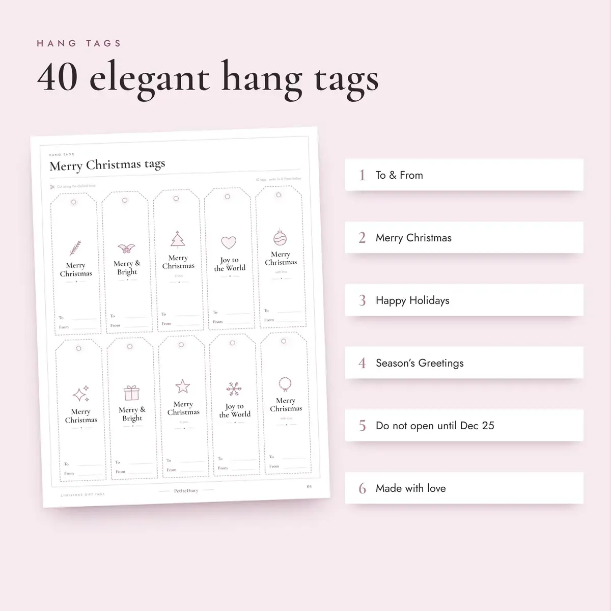 Christmas Gift Tags, image 3