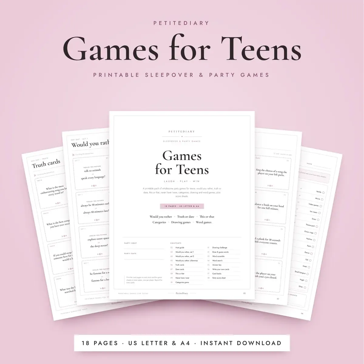 Games for Teens