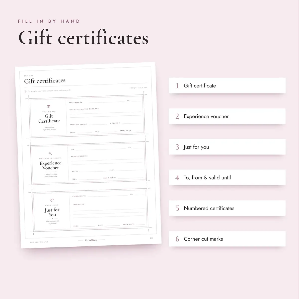 Gift Certificates, image 3