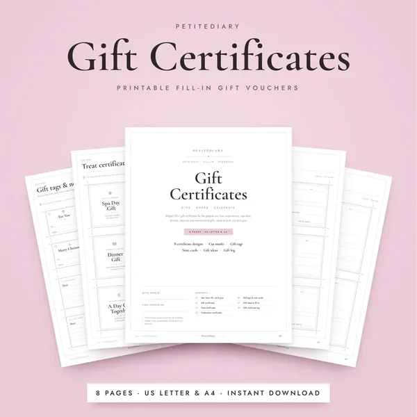 Gift Certificates