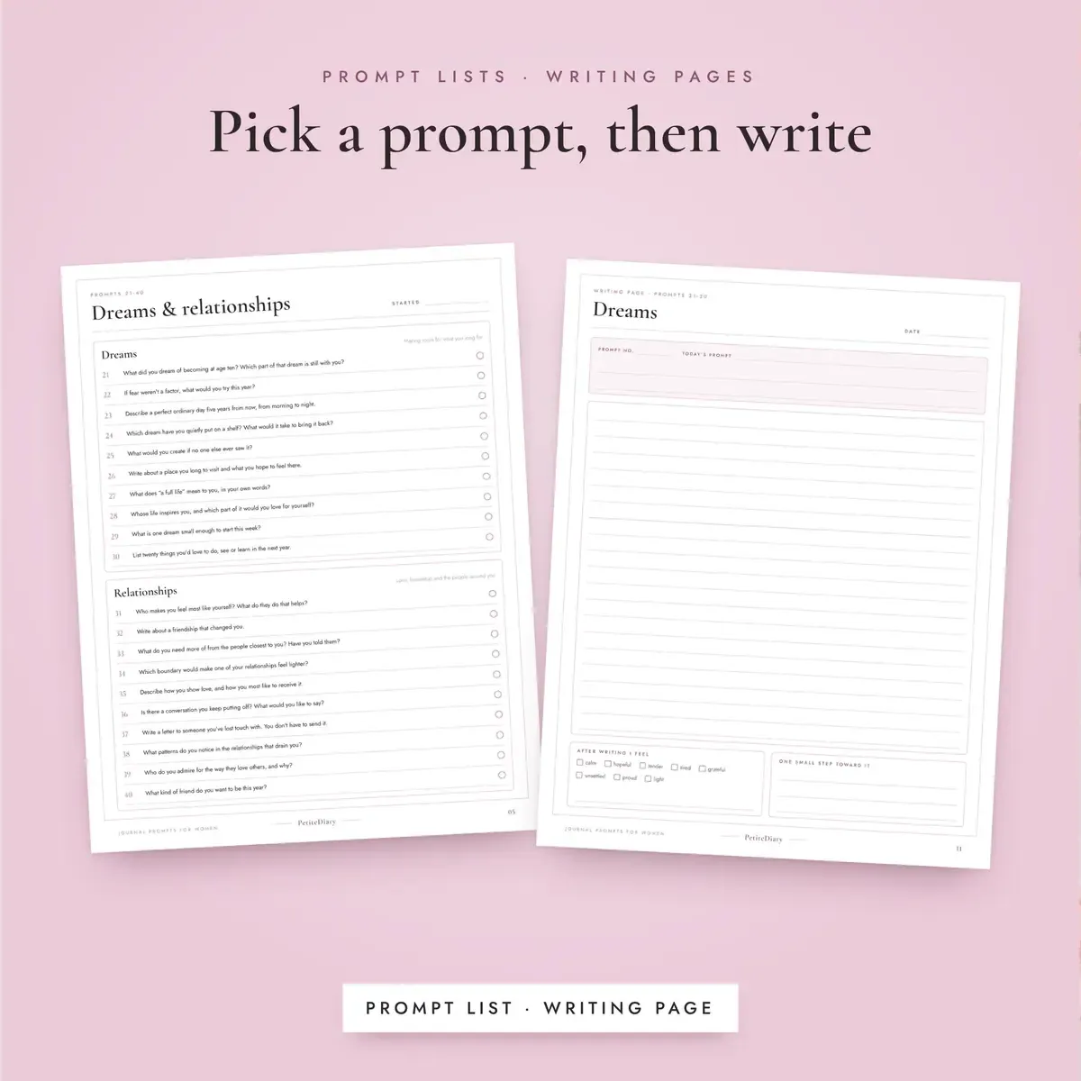 Journal Prompts for Women, image 4