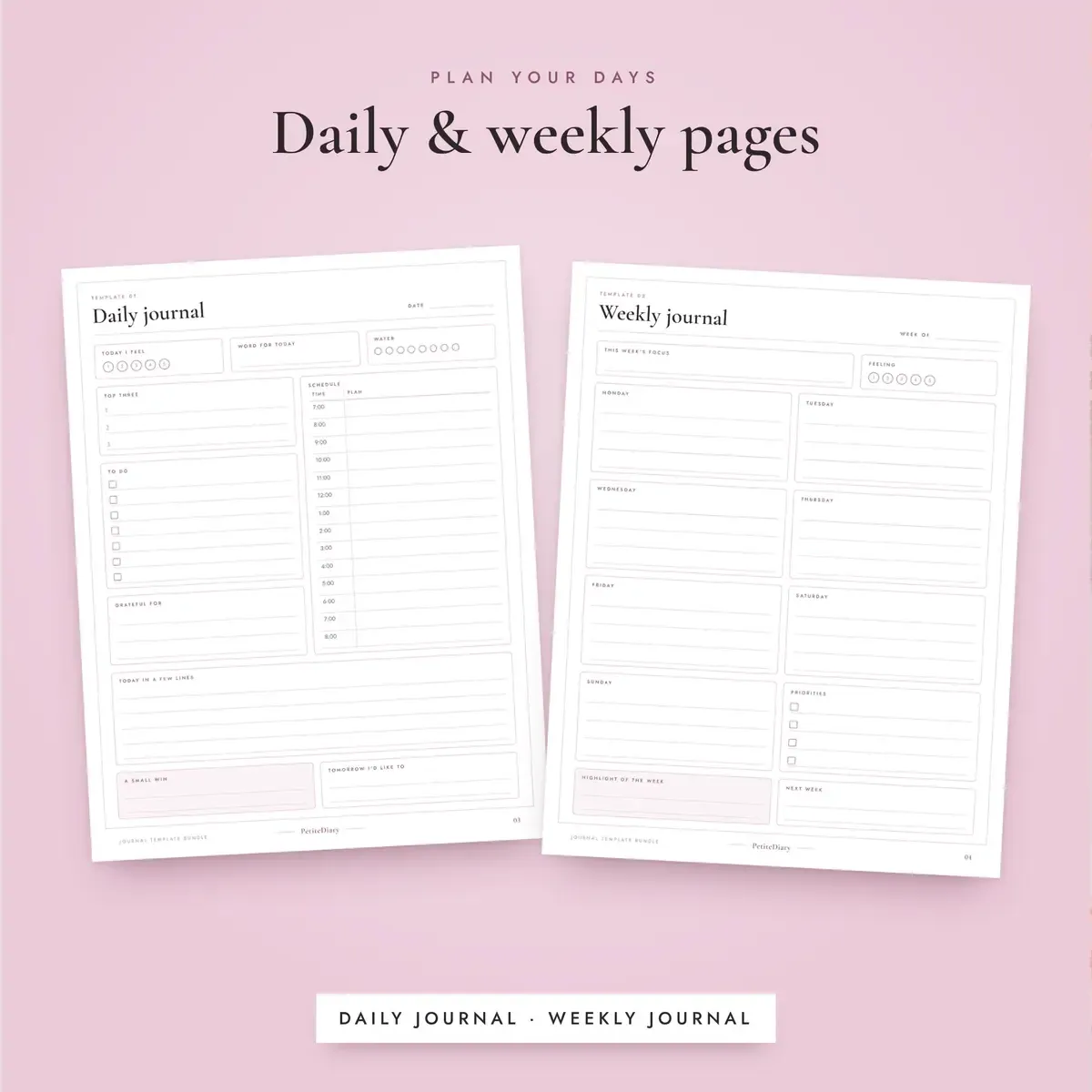 Journal Template Bundle, image 4