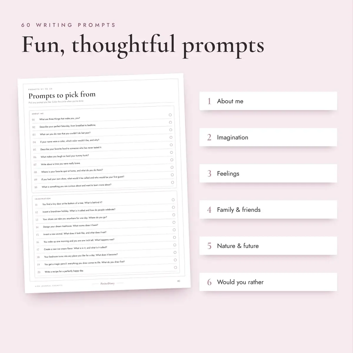 Kids Journal Prompts, image 3