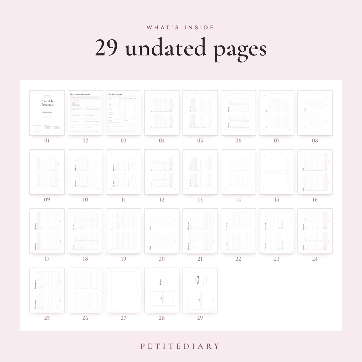 Printable Notepads, image 2