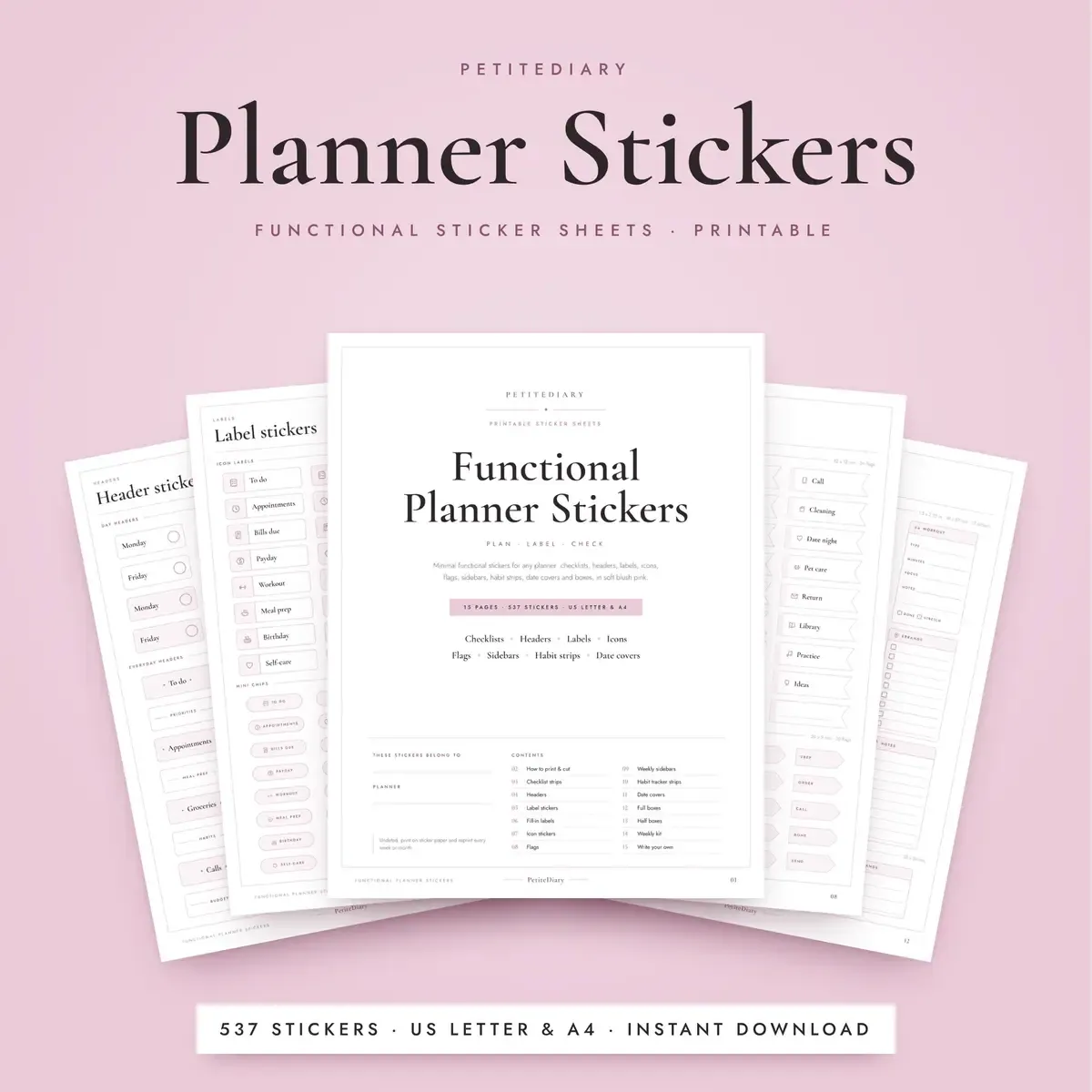 Planner Stickers