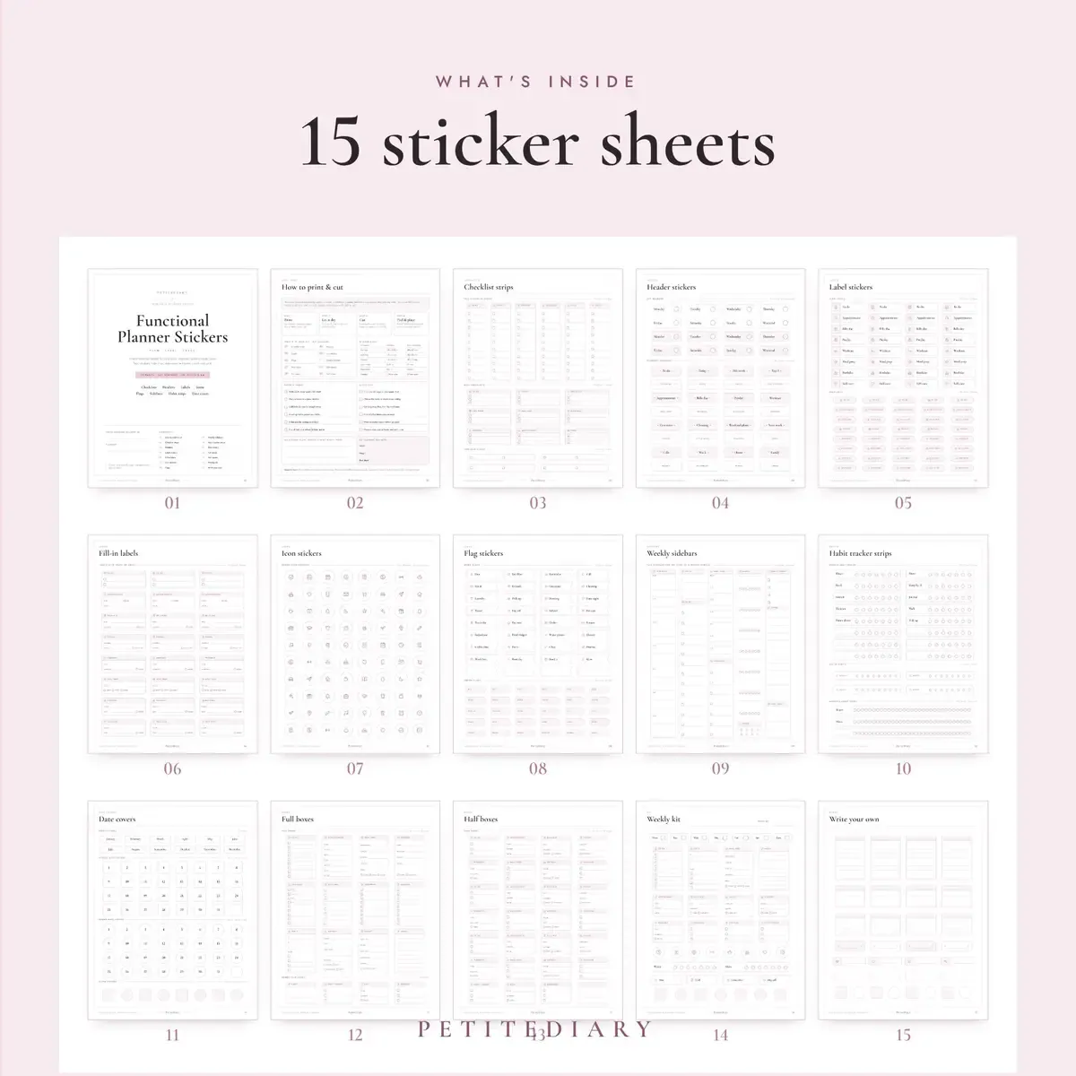 Planner Stickers, image 2