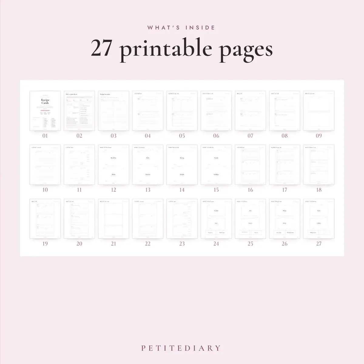 Recipe Cards 4x6 and 3x5, image 2