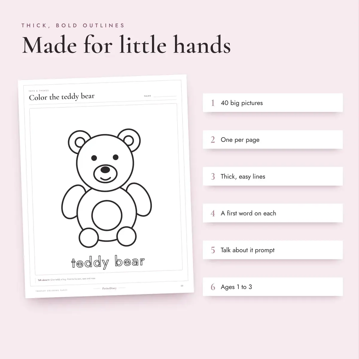 Toddler Coloring Pages, image 3