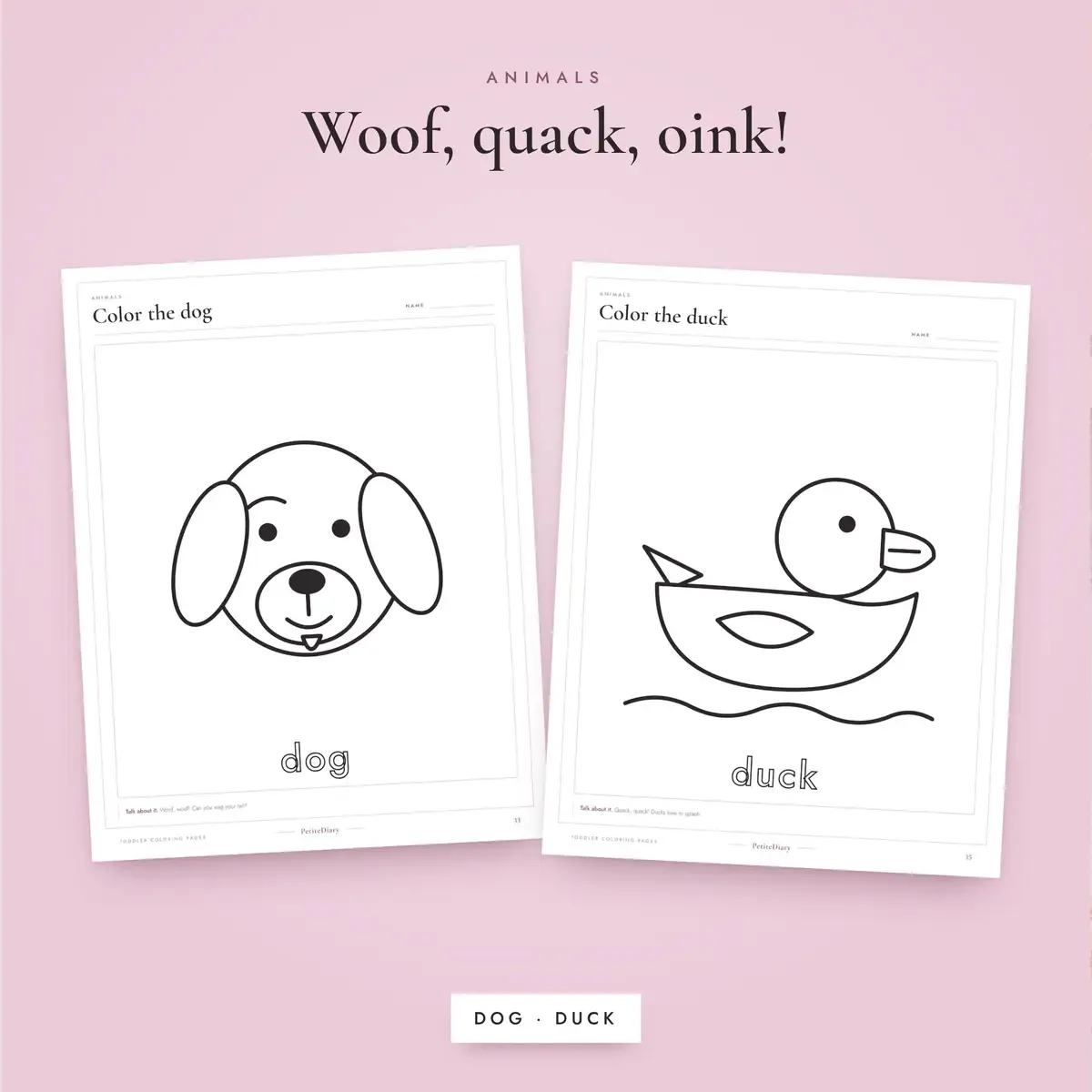 Toddler Coloring Pages, image 4
