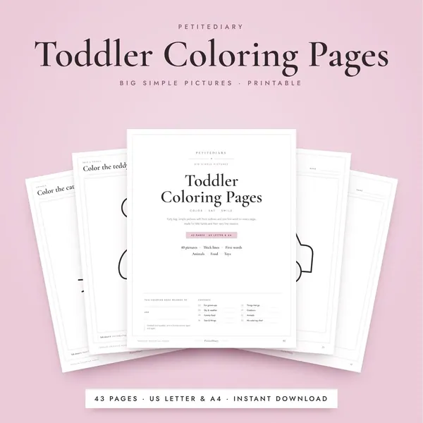 Toddler Coloring Pages