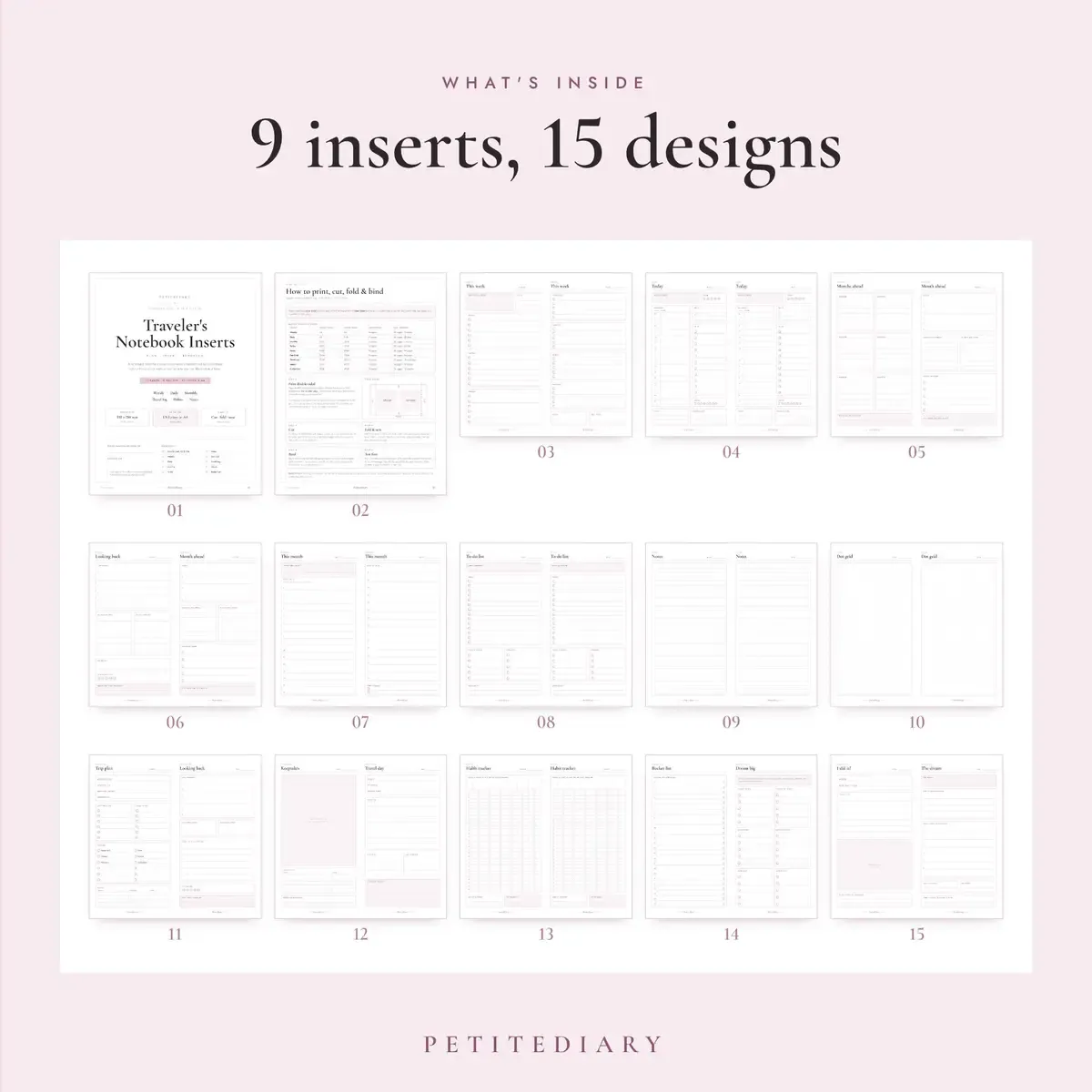 Traveler's Notebook Inserts, image 2