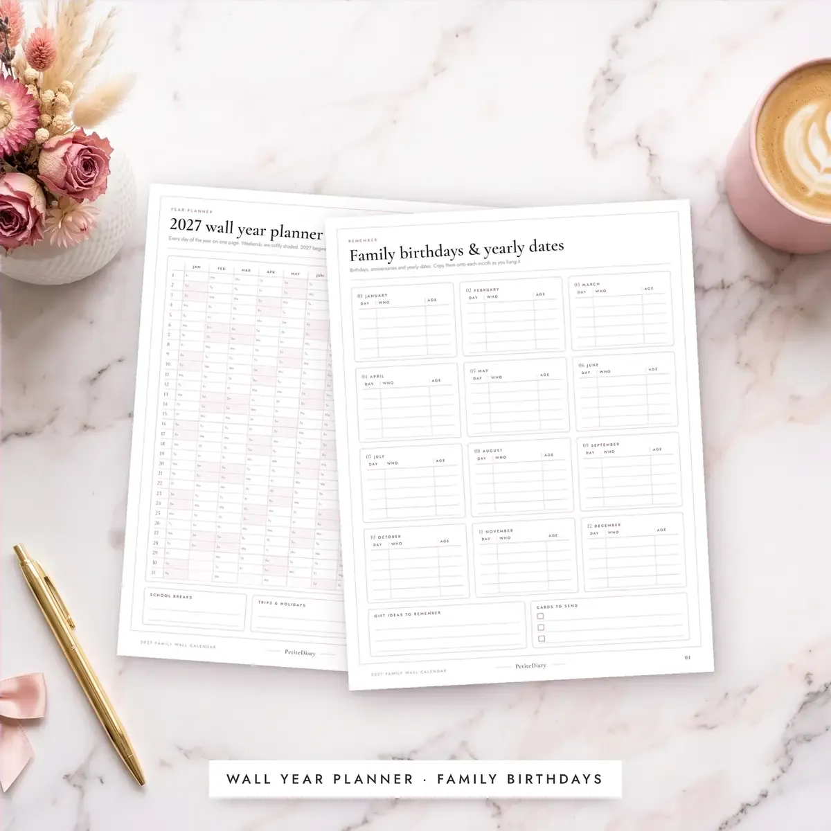 Wall Calendar 2027 for Families, image 5