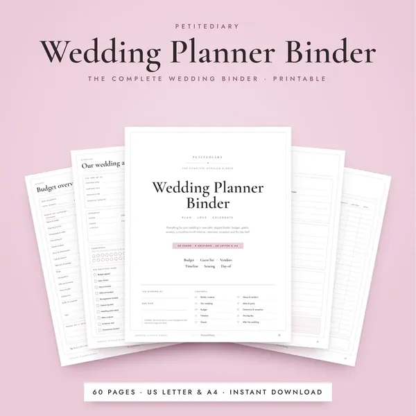 Wedding Planner Binder