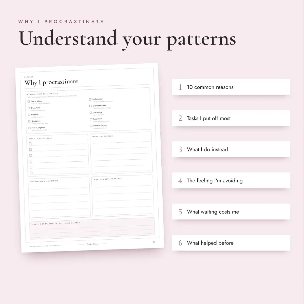 Procrastination Workbook, image 3