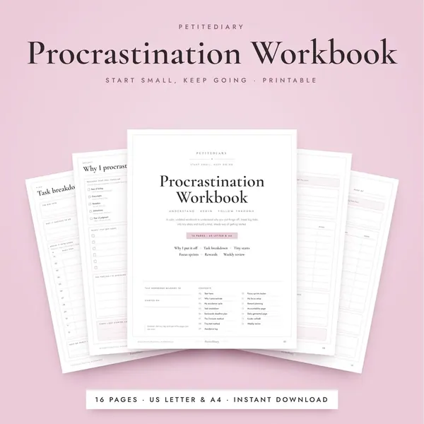 Procrastination Workbook