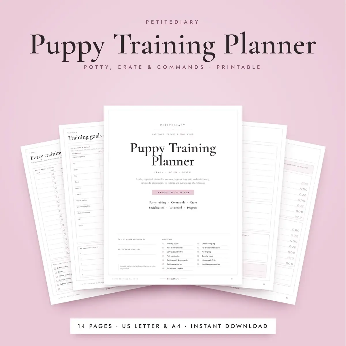 Puppy Training Planner