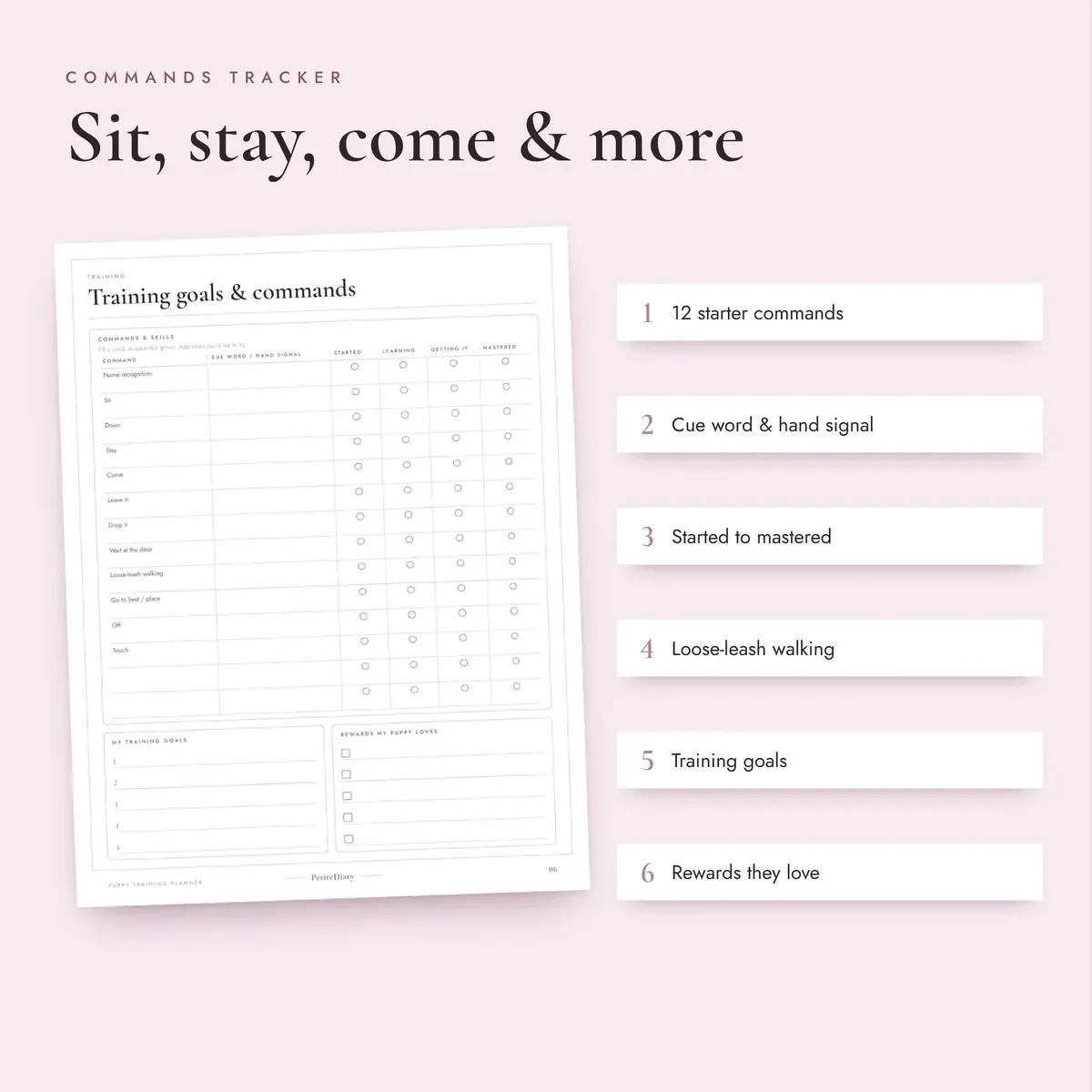 Puppy Training Planner, image 3