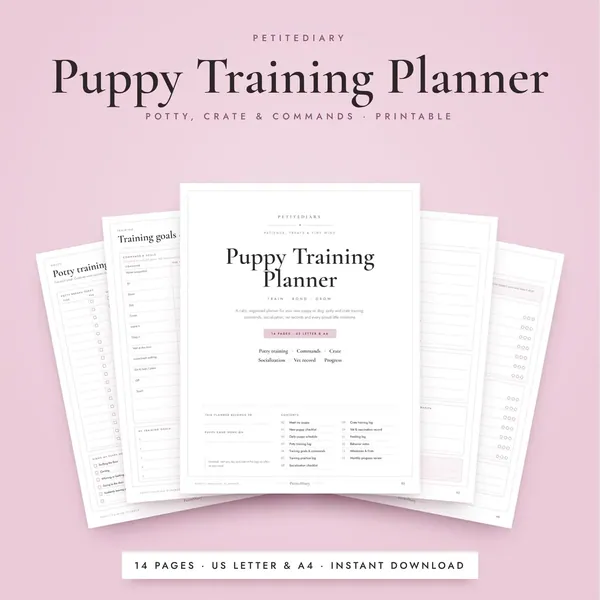 Puppy Training Planner