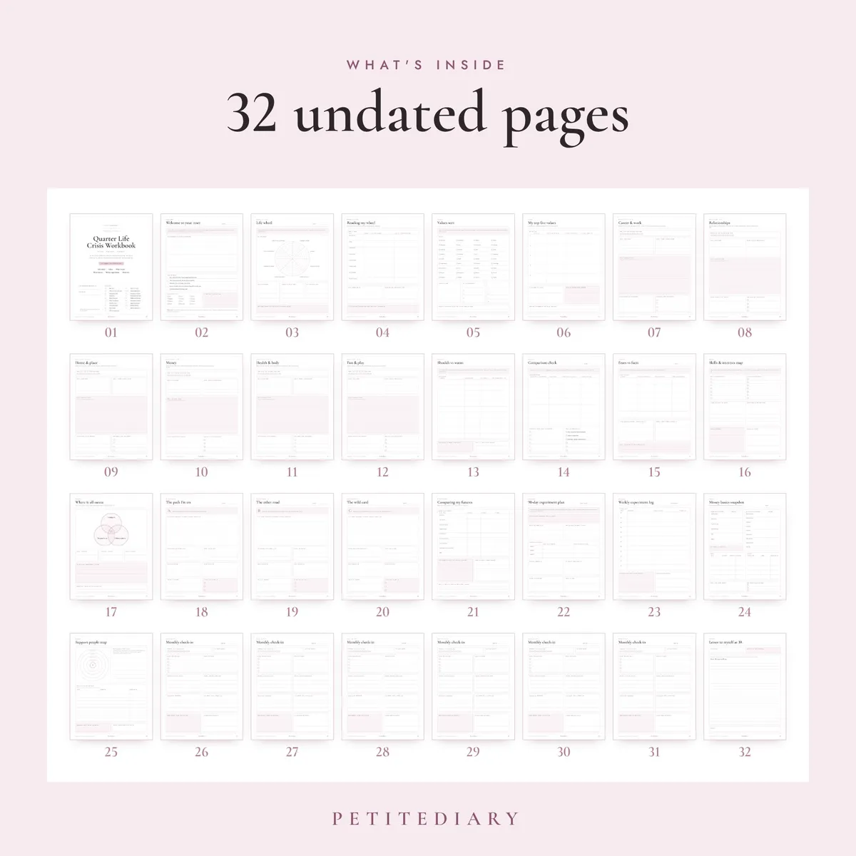 Quarter Life Crisis Workbook for Your 20s, image 2