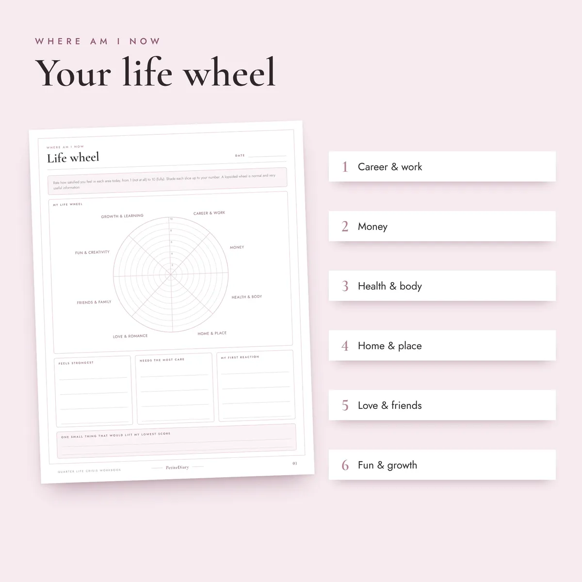 Quarter Life Crisis Workbook for Your 20s, image 3