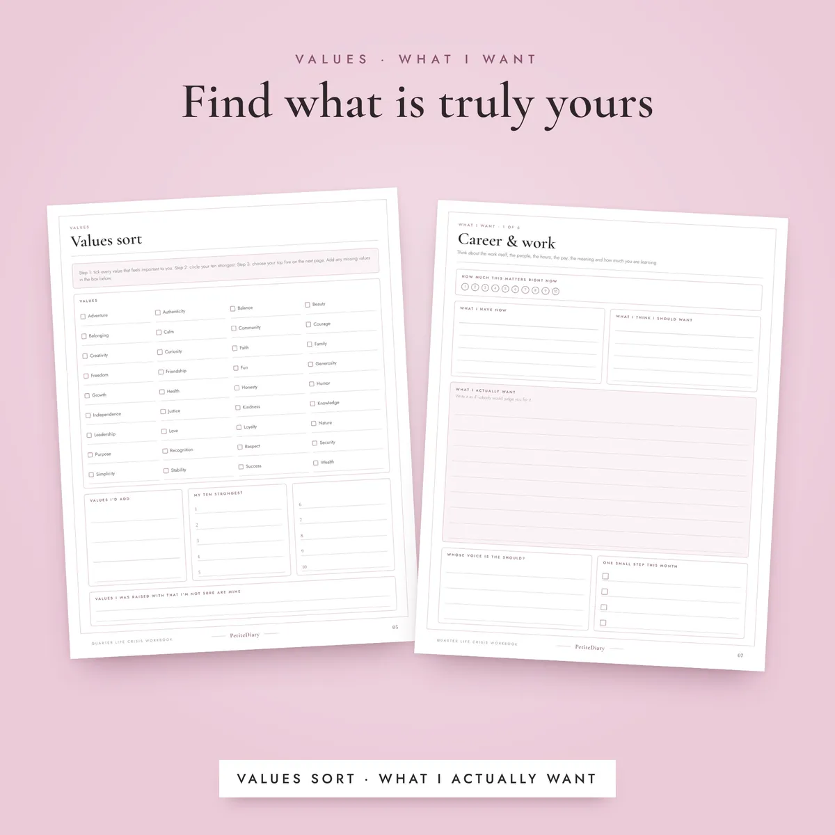Quarter Life Crisis Workbook for Your 20s, image 4