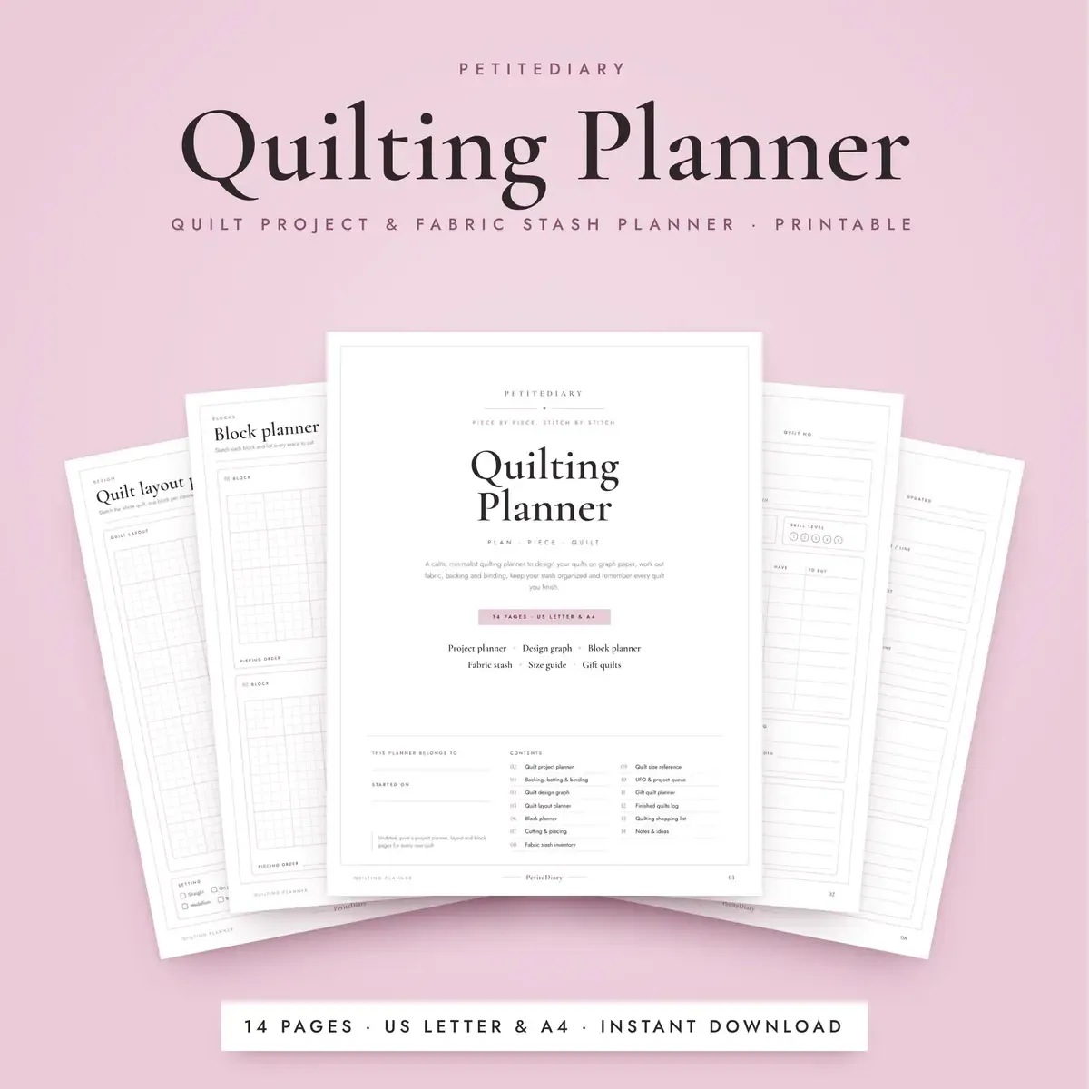 Quilting Planner