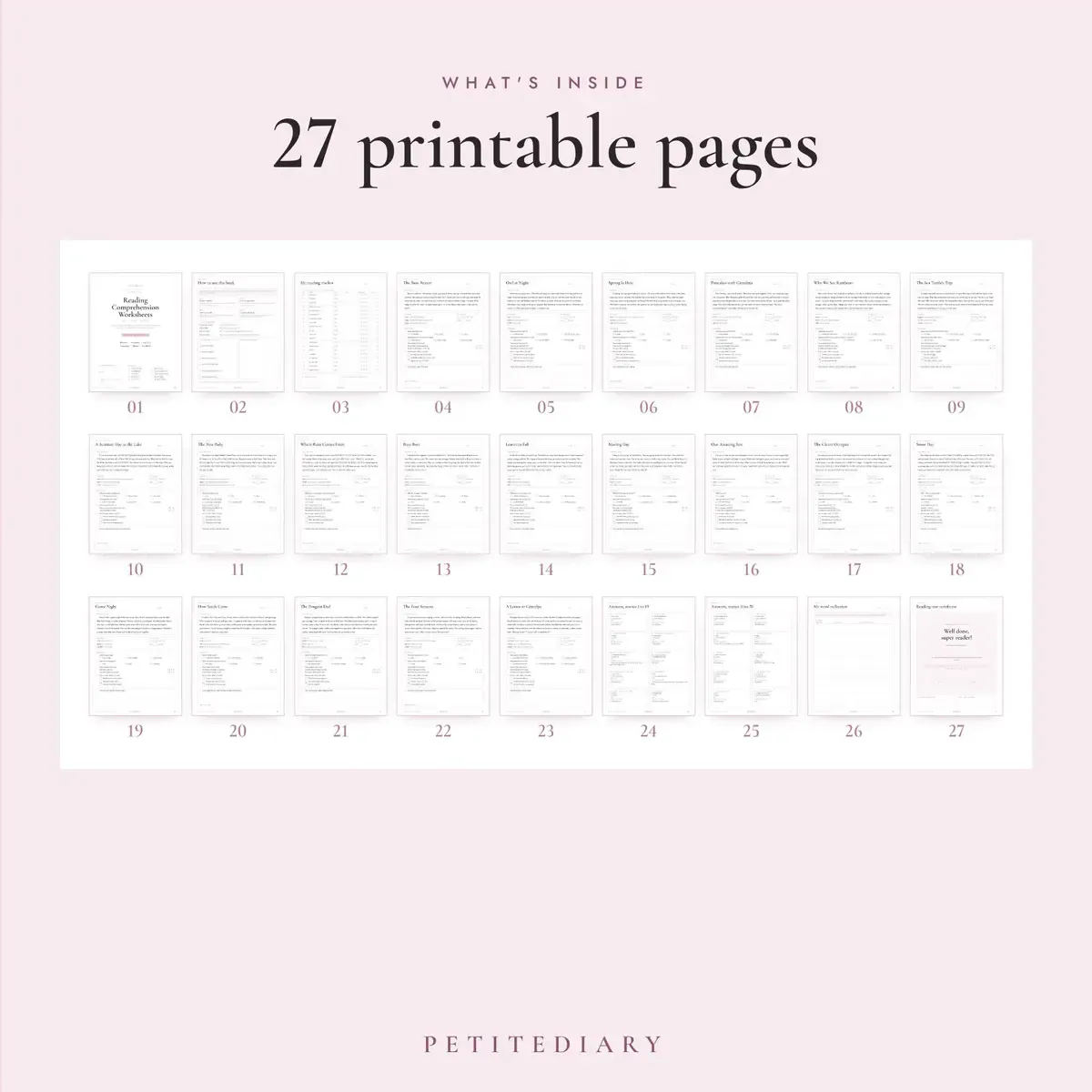 Reading Comprehension Worksheets, image 2