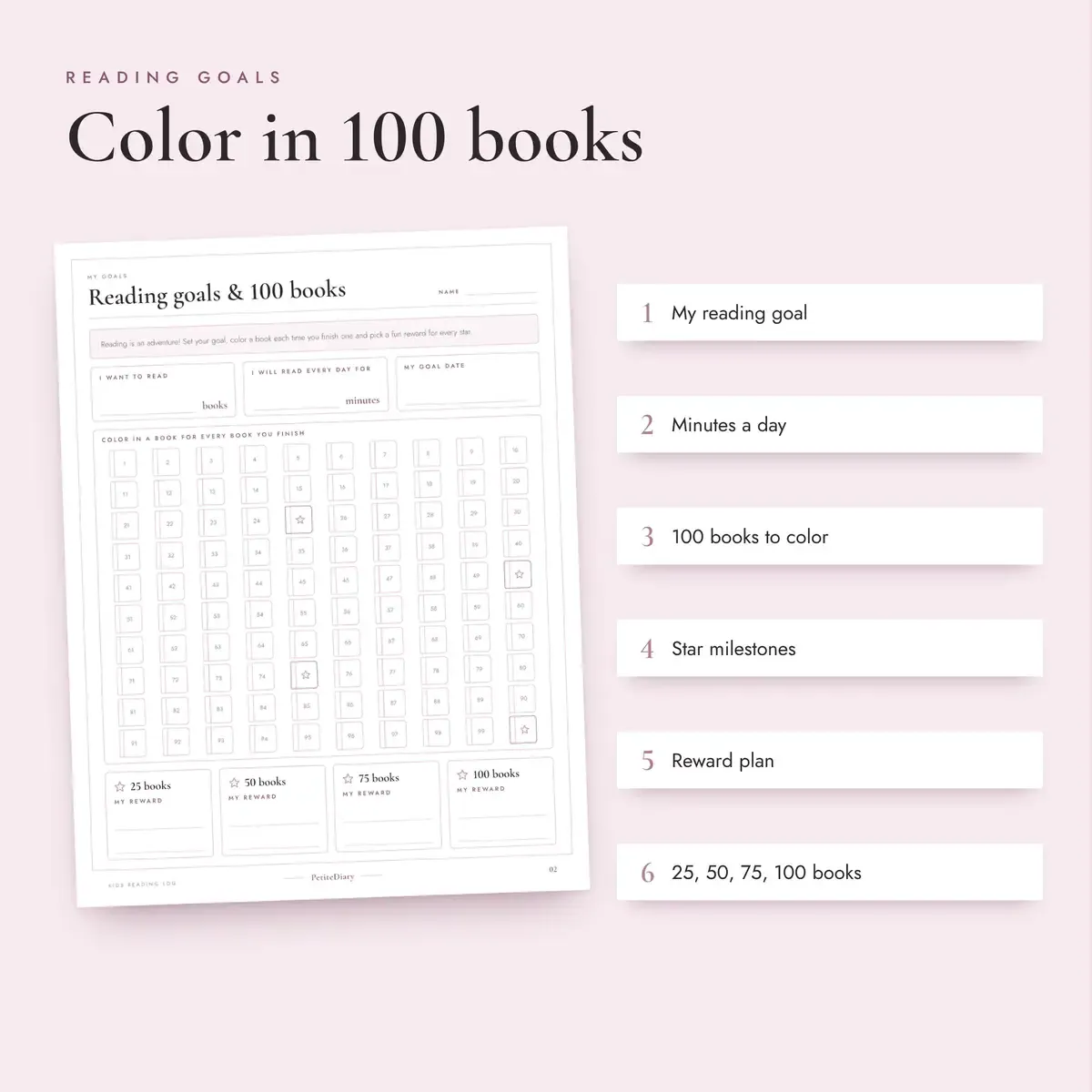 Reading Log for Kids, image 3
