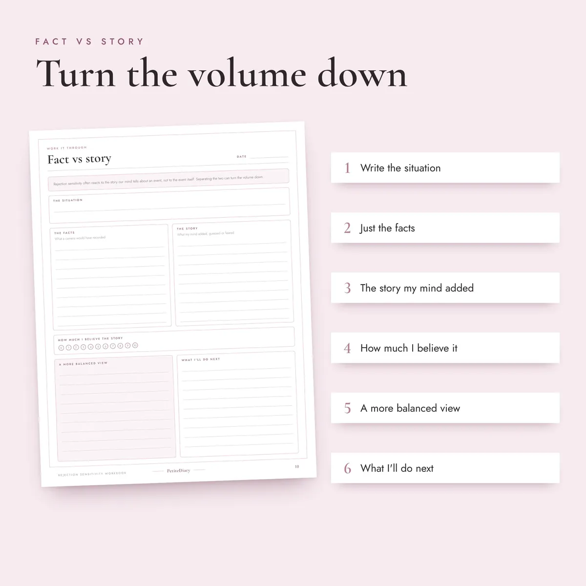 Rejection Sensitive Dysphoria Workbook for ADHD Adults, image 3