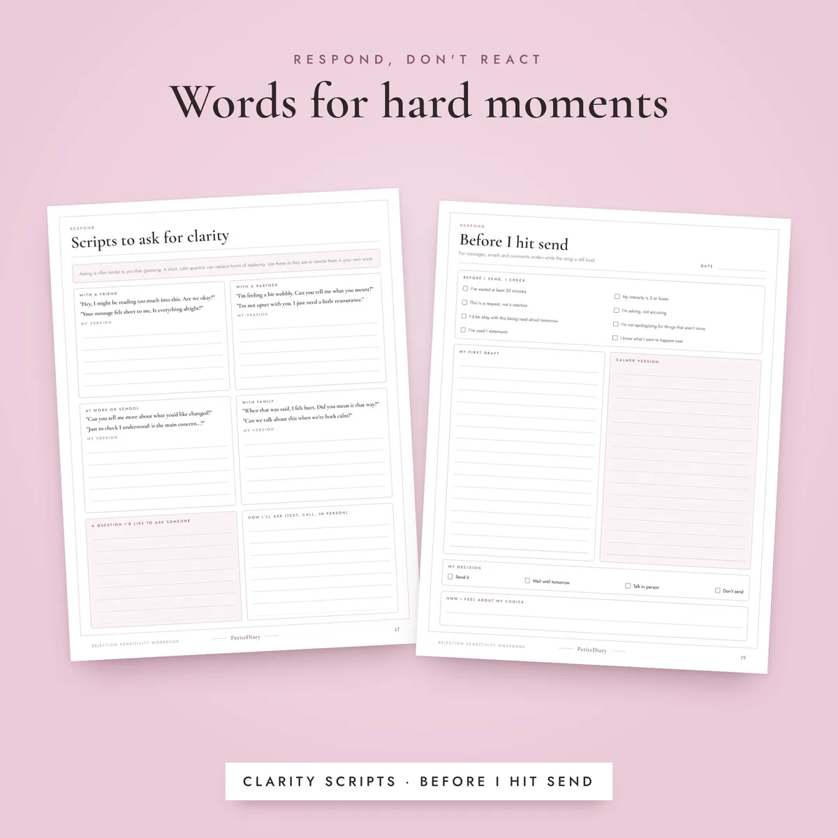 Rejection Sensitive Dysphoria Workbook for ADHD Adults, image 4