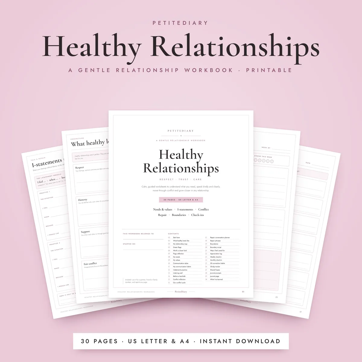 Relationship Workbook