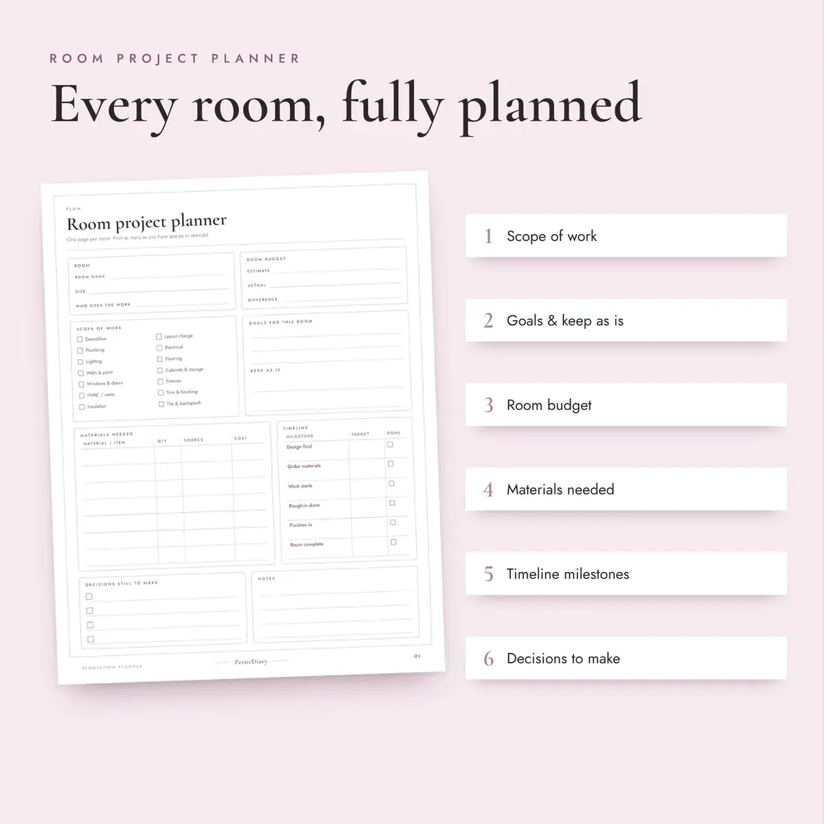 Renovation Planner, image 3