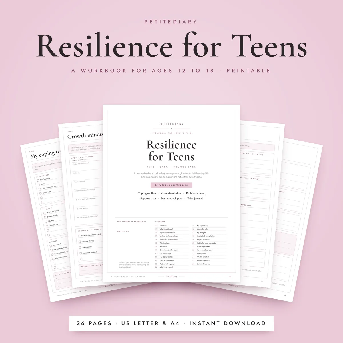 Resilience for Teens Workbook
