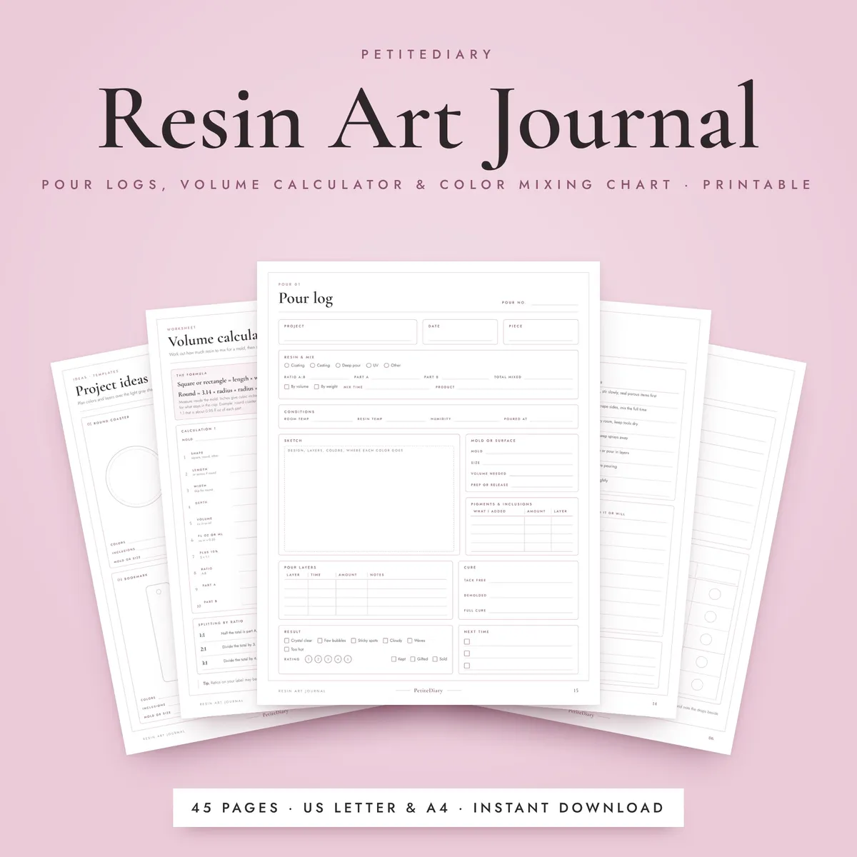 Resin Art Journal