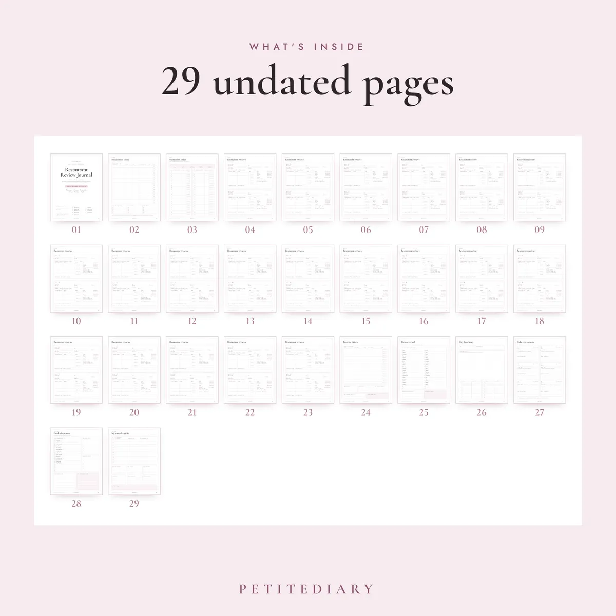 Restaurant Journal, image 2