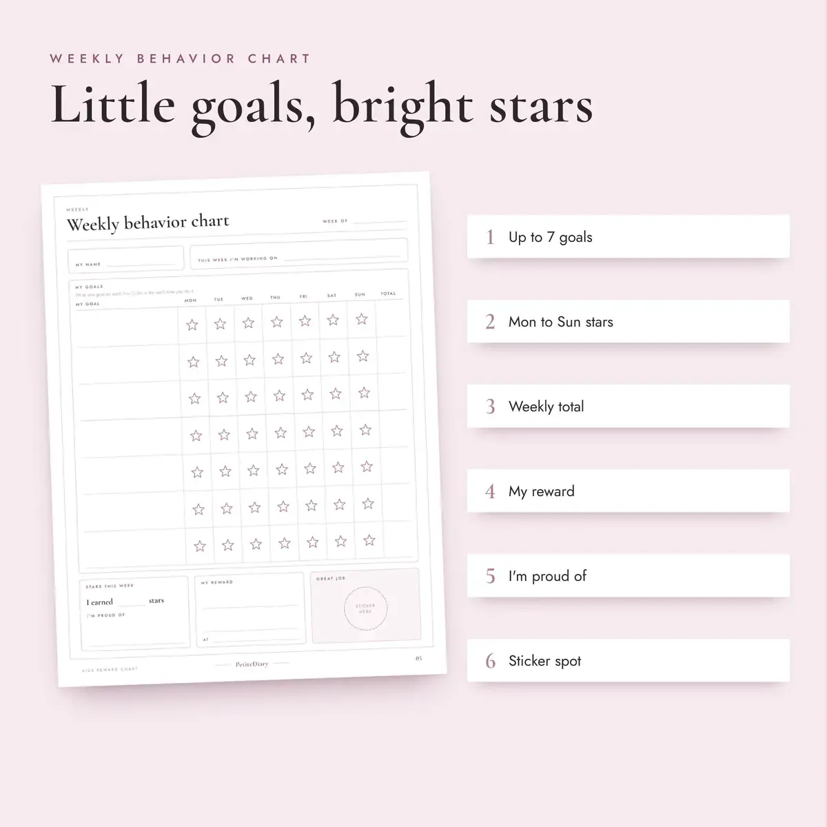 Reward Chart for Kids, image 3