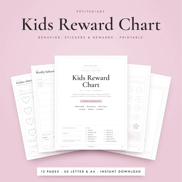 Reward Chart for Kids