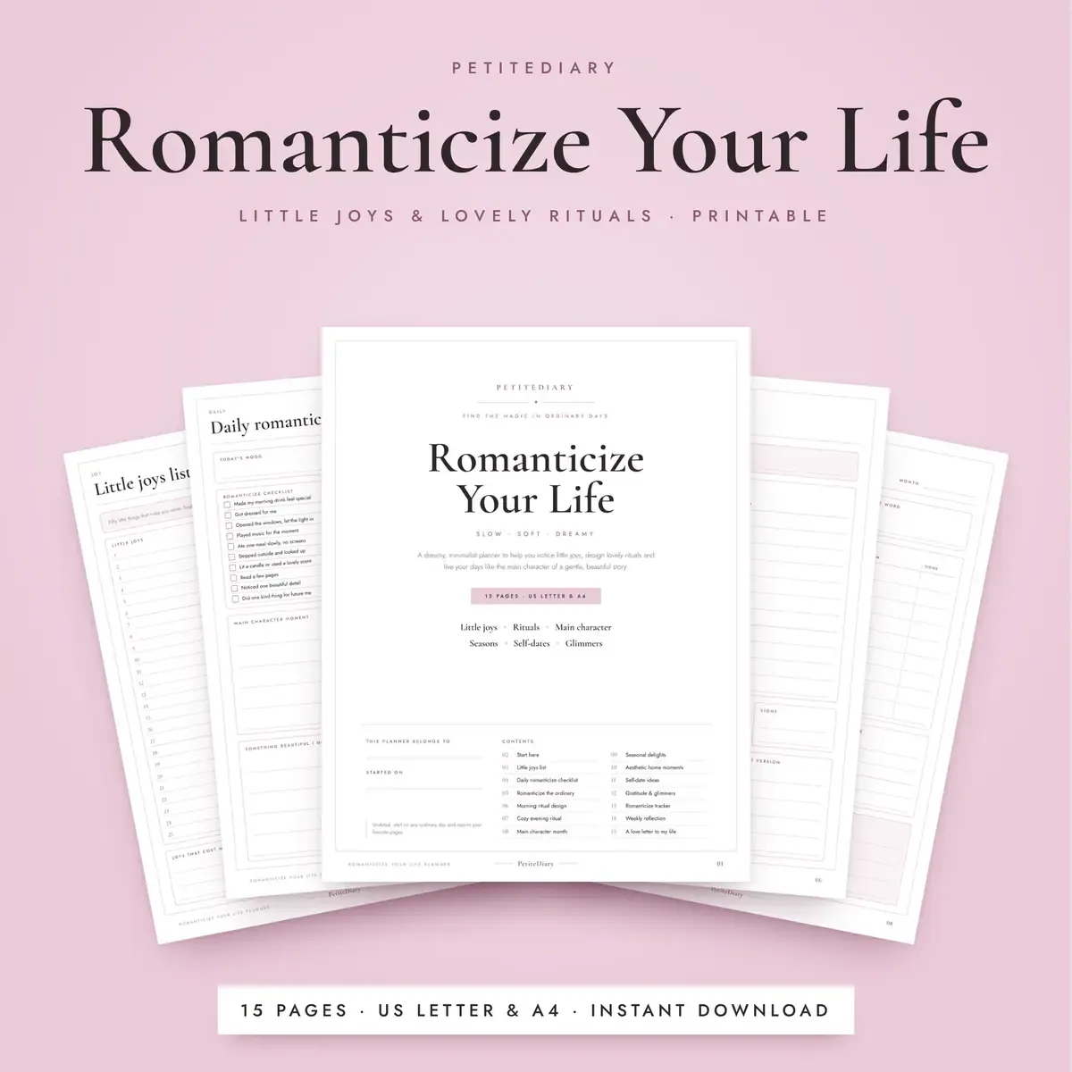 Romanticize Your Life Planner