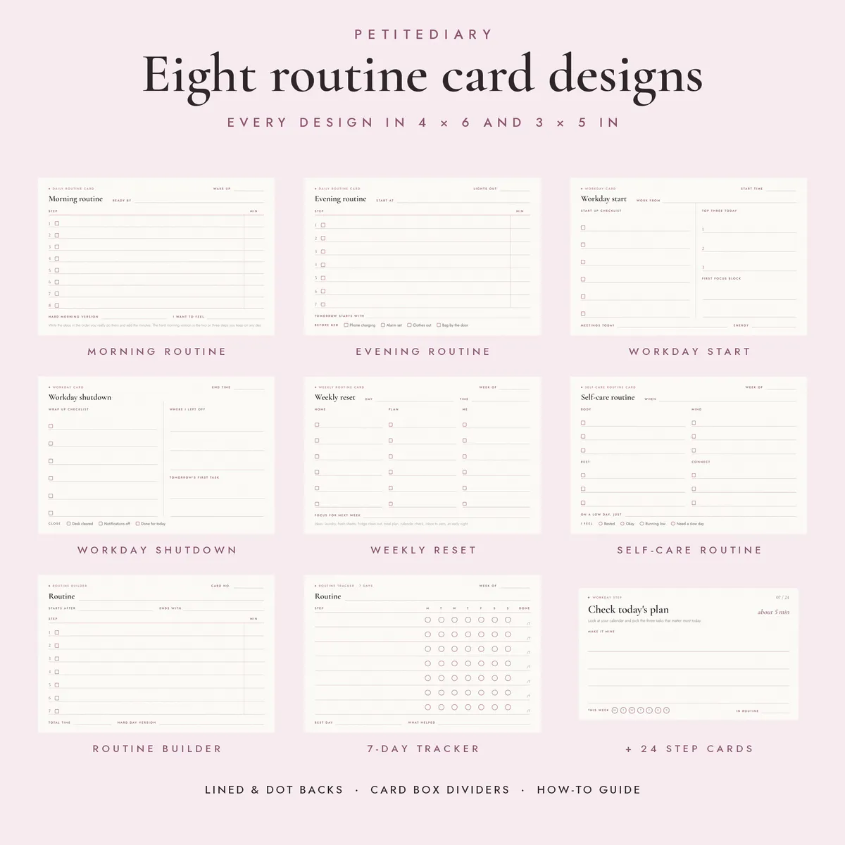 Daily Routine Cards for Adults, image 2