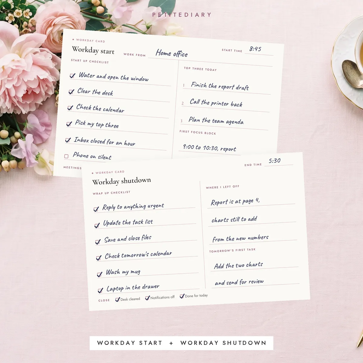 Daily Routine Cards for Adults, image 5