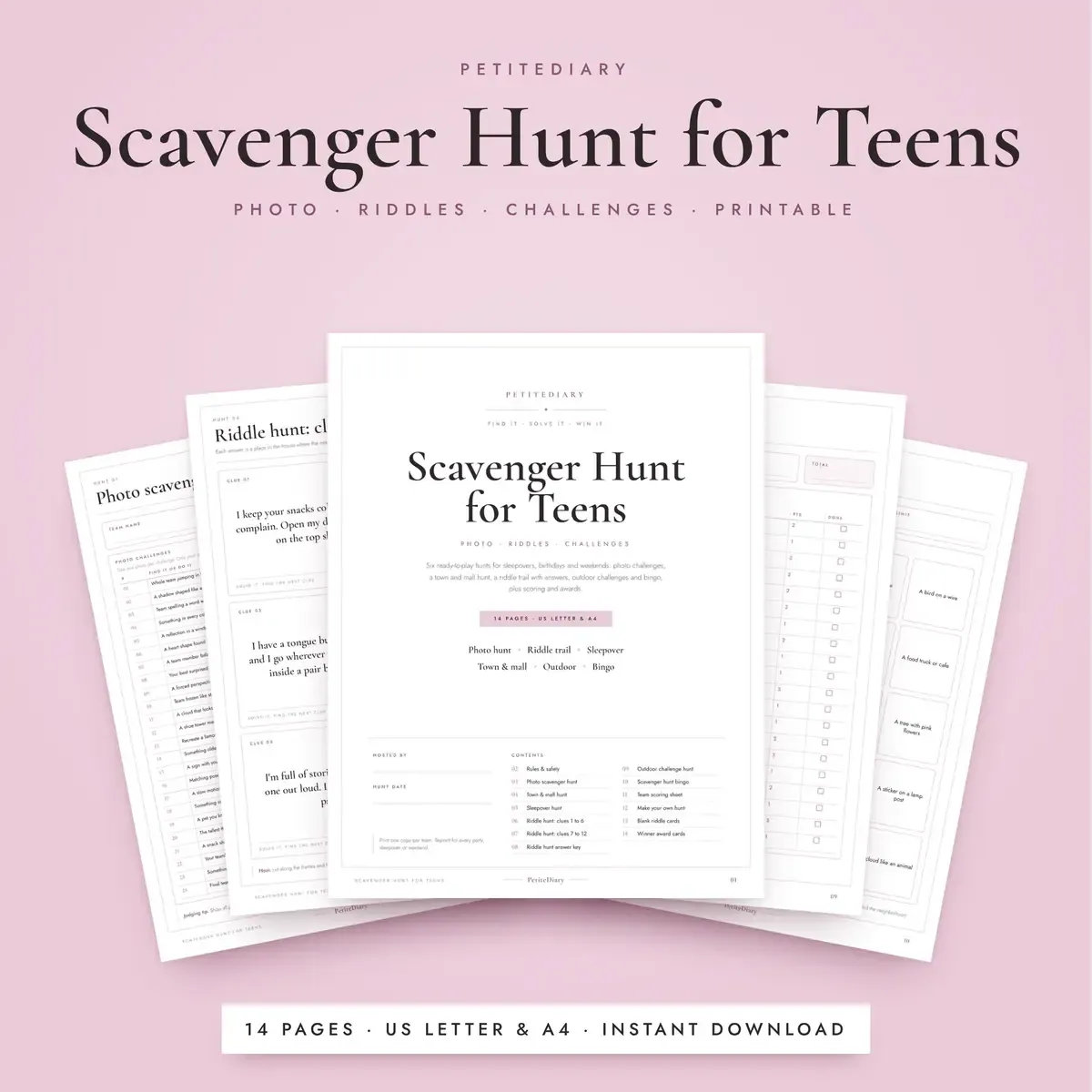 Scavenger Hunt for Teens