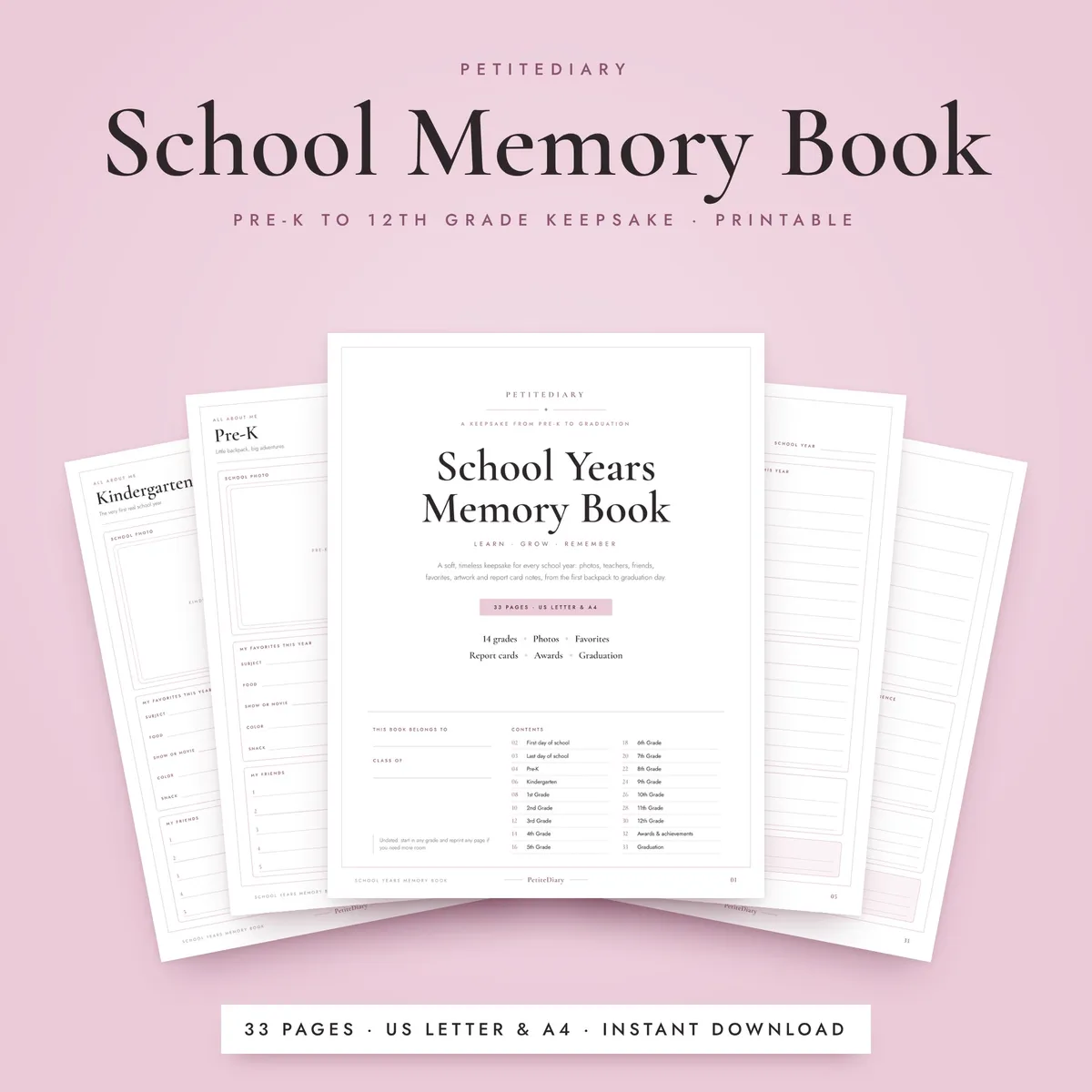 School Memory Book